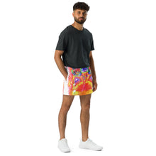 Load image into Gallery viewer, Fire Brush Unisex Short Shorts