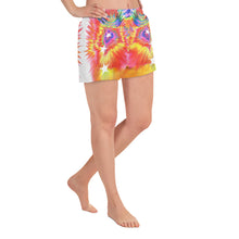 Load image into Gallery viewer, Fire Brush Unisex Short Shorts