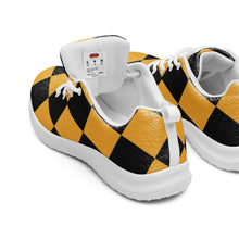 Load image into Gallery viewer, Black + Yellow Checker Shoes