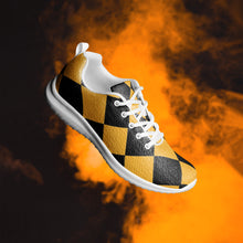 Load image into Gallery viewer, Black + Yellow Checker Shoes