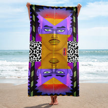 Load image into Gallery viewer, The Face Ben Phen Beach Towel