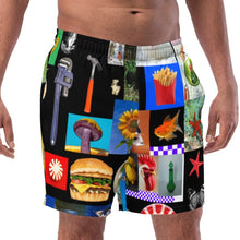 Load image into Gallery viewer, Clip Art Swim Short