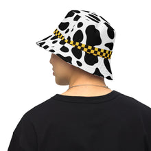 Load image into Gallery viewer, Ben Phen Cow Check bucket hat