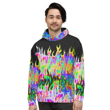 Load image into Gallery viewer, Ben Phen Multi Flame Hoodie