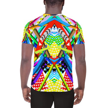 Load image into Gallery viewer, All-Over Print Men's Athletic T-shirt