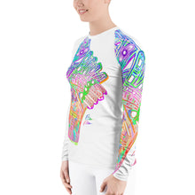Load image into Gallery viewer, Ben Phen Healing hands active long sleeve womens top