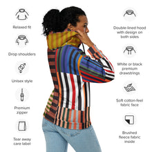 Load image into Gallery viewer, Easy Stripe zip hoodie
