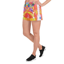 Load image into Gallery viewer, Fire Brush Unisex Short Shorts
