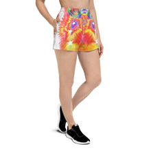 Load image into Gallery viewer, Fire Brush Unisex Short Shorts
