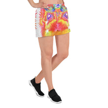 Load image into Gallery viewer, Fire Brush Unisex Short Shorts
