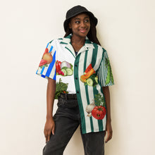 Load image into Gallery viewer, Veggie Stripes Ben Phen Button up
