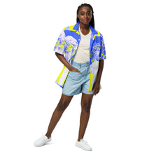 Load image into Gallery viewer, Floral Frieze button up
