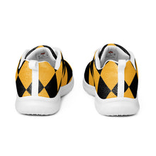 Load image into Gallery viewer, Black + Yellow Checker Shoes
