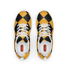 Load image into Gallery viewer, Black + Yellow Checker Shoes
