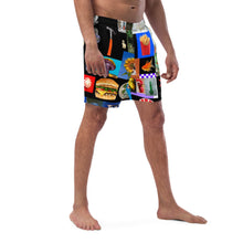 Load image into Gallery viewer, Clip Art Swim Short
