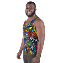 Load image into Gallery viewer, Ben Phen Wixy Carnival Unisex Tank Top
