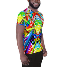 Load image into Gallery viewer, All-Over Print Men's Athletic T-shirt

